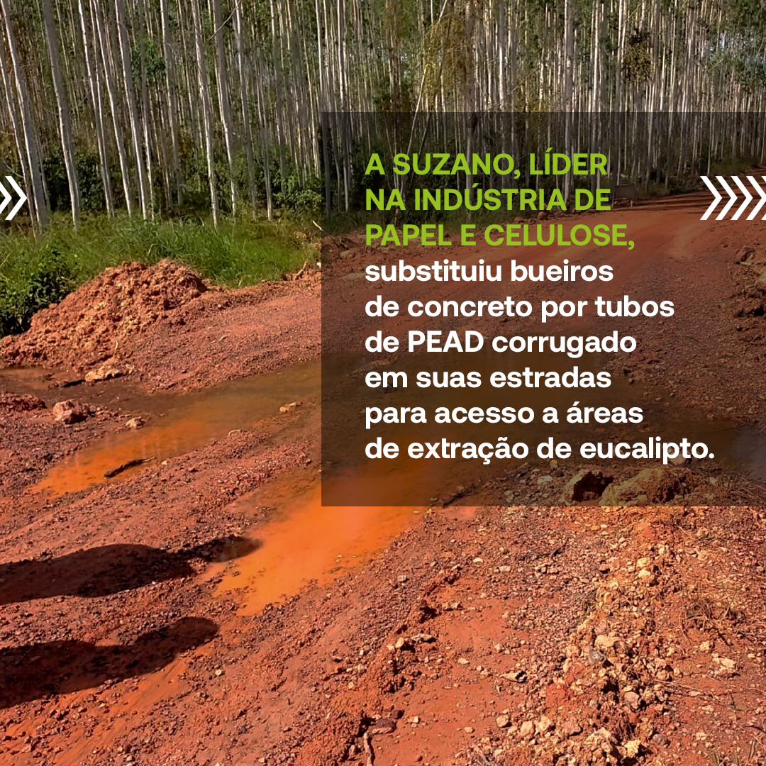 Inovação na Infraestrutura: Como a Suzano otimizou seus processos com Tubos corrugados em PEAD da ADS Tigre 2 imagem case Suzano 02