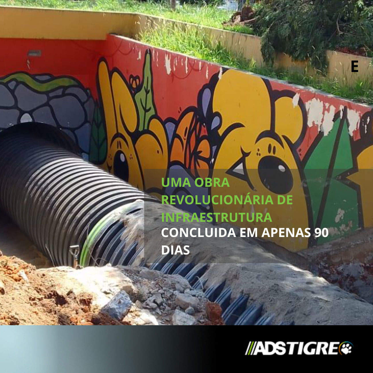 ADS Tigre Surpreende em obra de Infraestrutura em Caçapava com Tubos Corrugados em PEAD: Segurança, Eficiência e Resultados Rápidos 2 imagem adstigre surpreende em obra de infraestrutura em cacapava com tubos 02