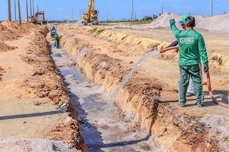 imagem post uso de tubos corrugados de pead em redes de drenagem pluvial