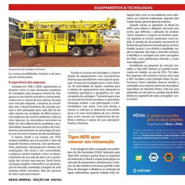 imagem post adstigre e destaque na revista brasil mineral