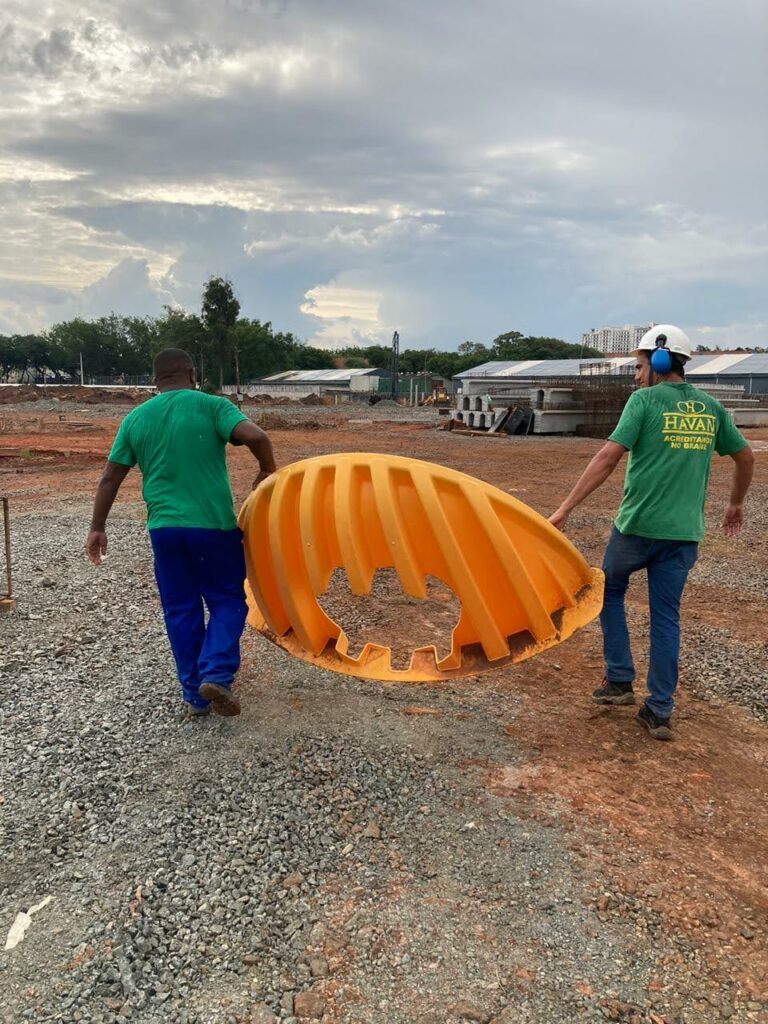 Obra da Havan conta com inovador sistema Stormtech 6 Foto 2.