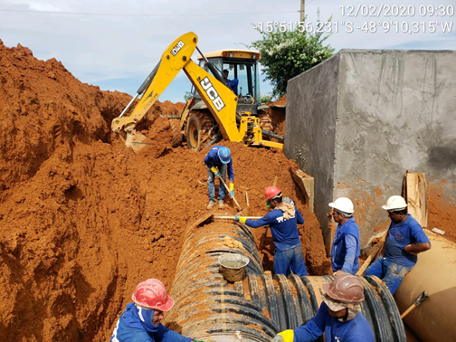 Caesb utiliza tubos corrugados em PEAD para revitalizar e ampliar Estação de tratamento de esgoto sanitário do DF. 3 11 2