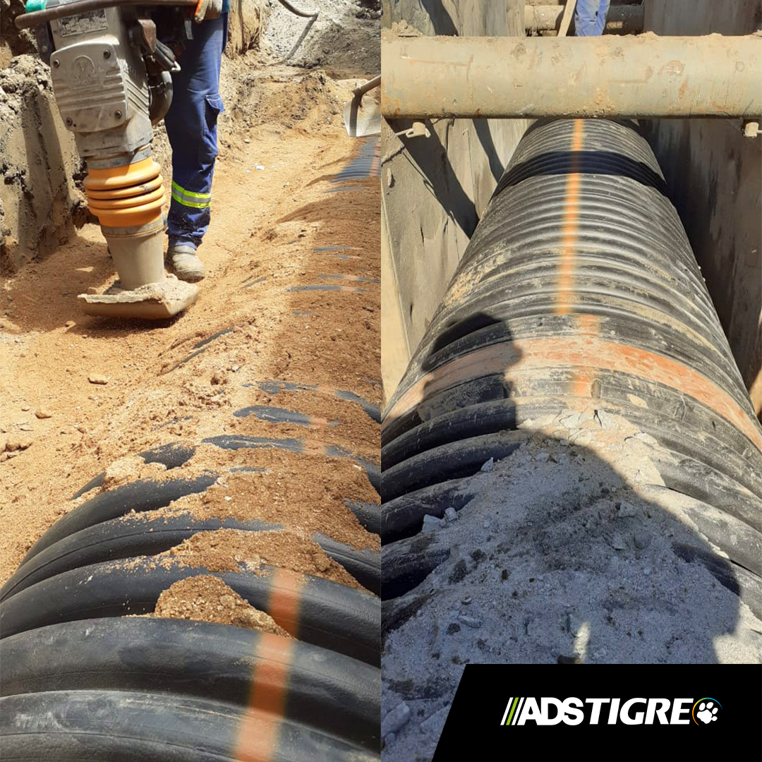 Prolagos Aegea Saneamento utiliza tubos corrugados em PEAD para reconstruir trecho de rede de coleta de esgoto sanitário em Cabo Frio, Rio de Janeiro. 4 02