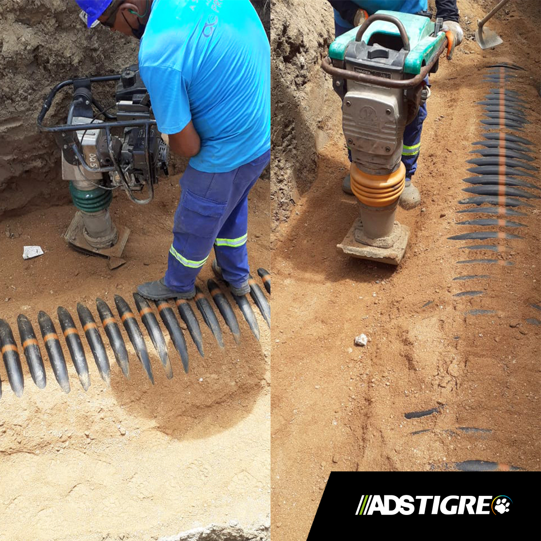 Prolagos Aegea Saneamento utiliza tubos corrugados em PEAD para reconstruir trecho de rede de coleta de esgoto sanitário em Cabo Frio, Rio de Janeiro. 2 03