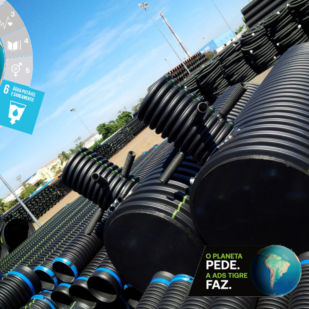 ODS 6: Confira soluções da ADS Tigre para ajudar sua empresa a cumprir com este Objetivo de Desenvolvimento Sustentável (ODS) proposto pela ONU 8 6 1