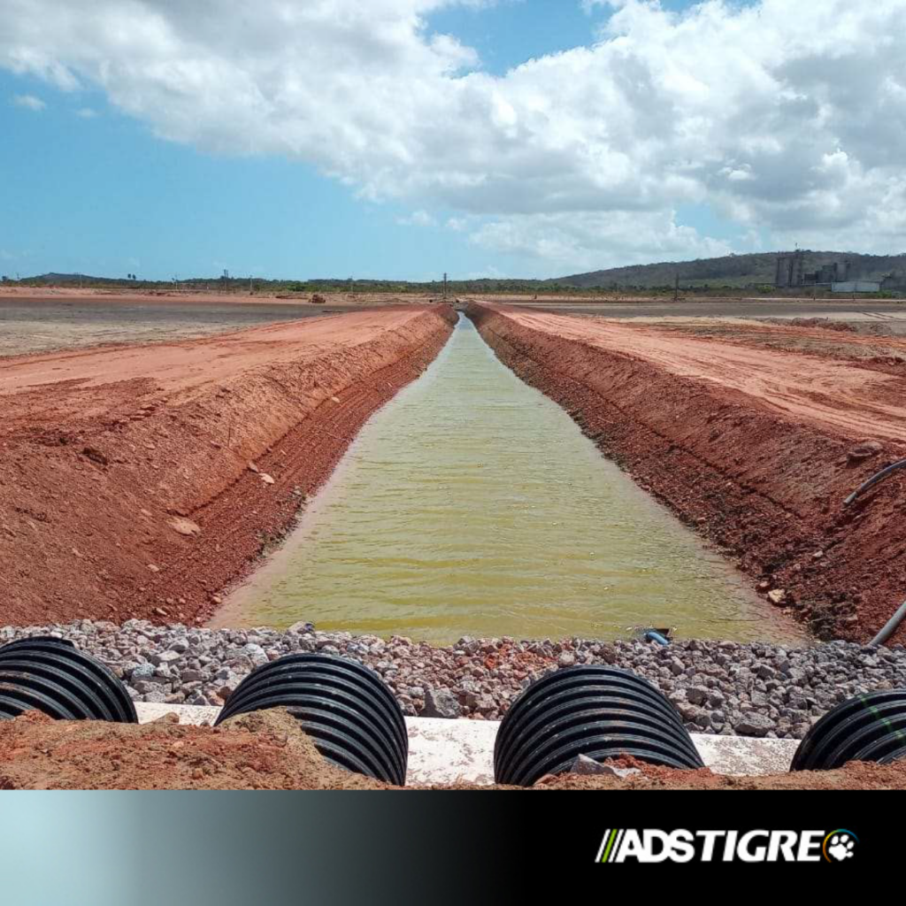 O maior complexo logístico do país implementa Sistema de drenagem sustentável com Tubos Corrugados em PEAD da ADS Tigre 1 2 2