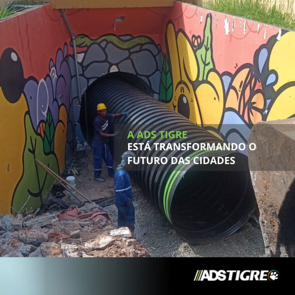 imagem adstigre surpreende em obra de infraestrutura em cacapava com tubos 01